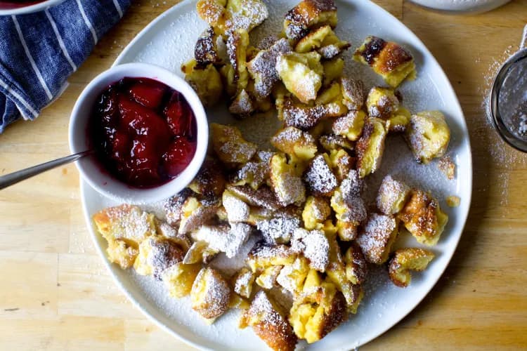 Austrian Shredded Pancake (Kaiserschmarrn)