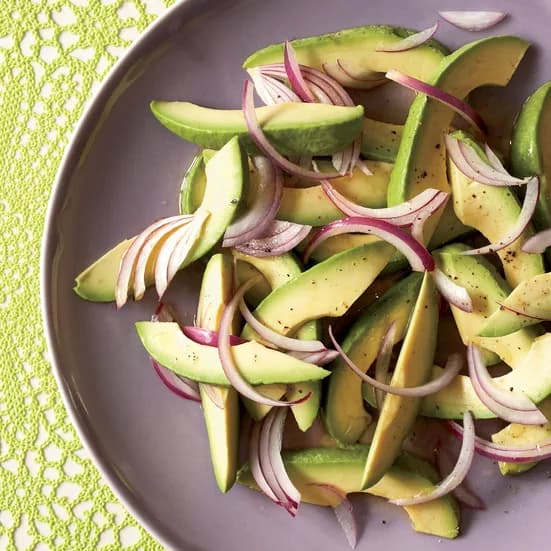 Avocado-and-Onion Salad