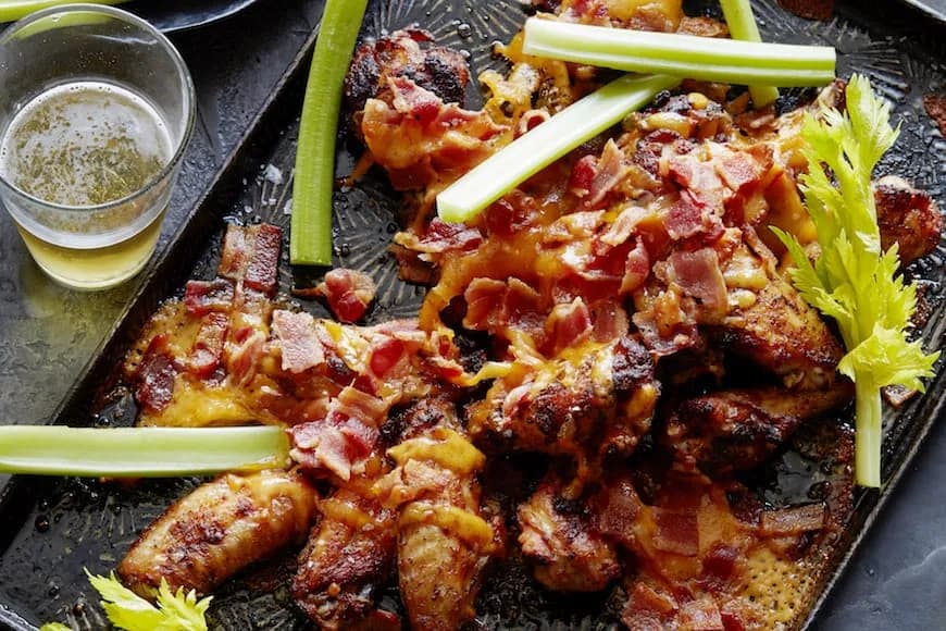 Bacon Cheddar Buffalo Wings