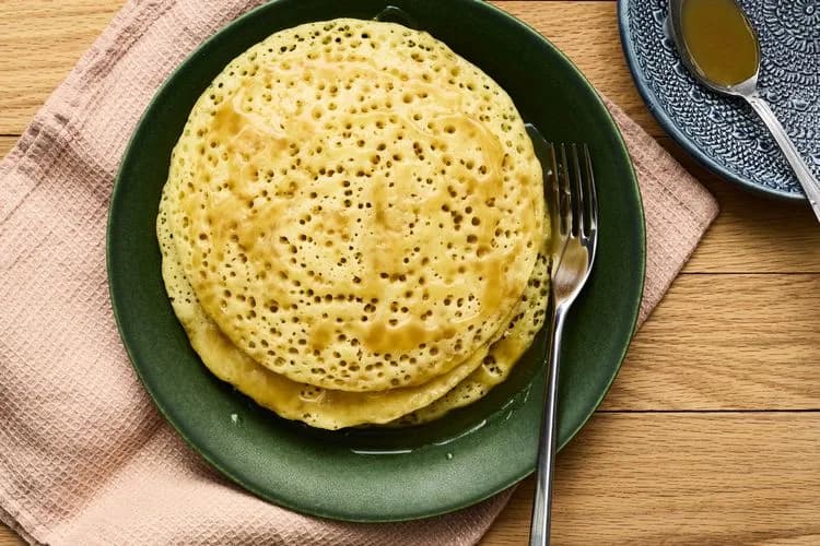 Baghrir (North African Semolina Pancakes)