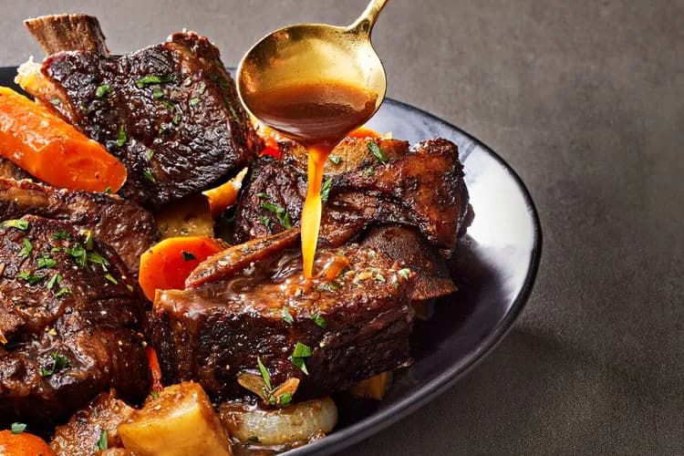 Balsamic and Brown Sugar Short Ribs Fall Right Off the Bone