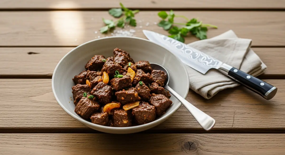Beef Bourguignjang (Spicy Beef Stew)