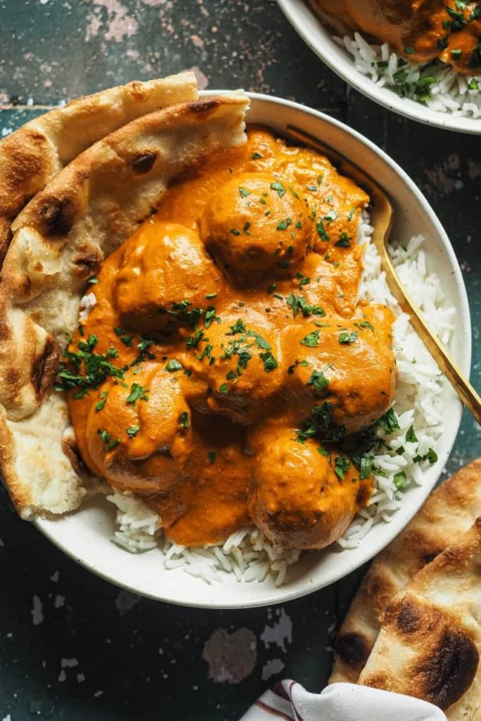 Better Than Takeout Butter Chicken Meatballs