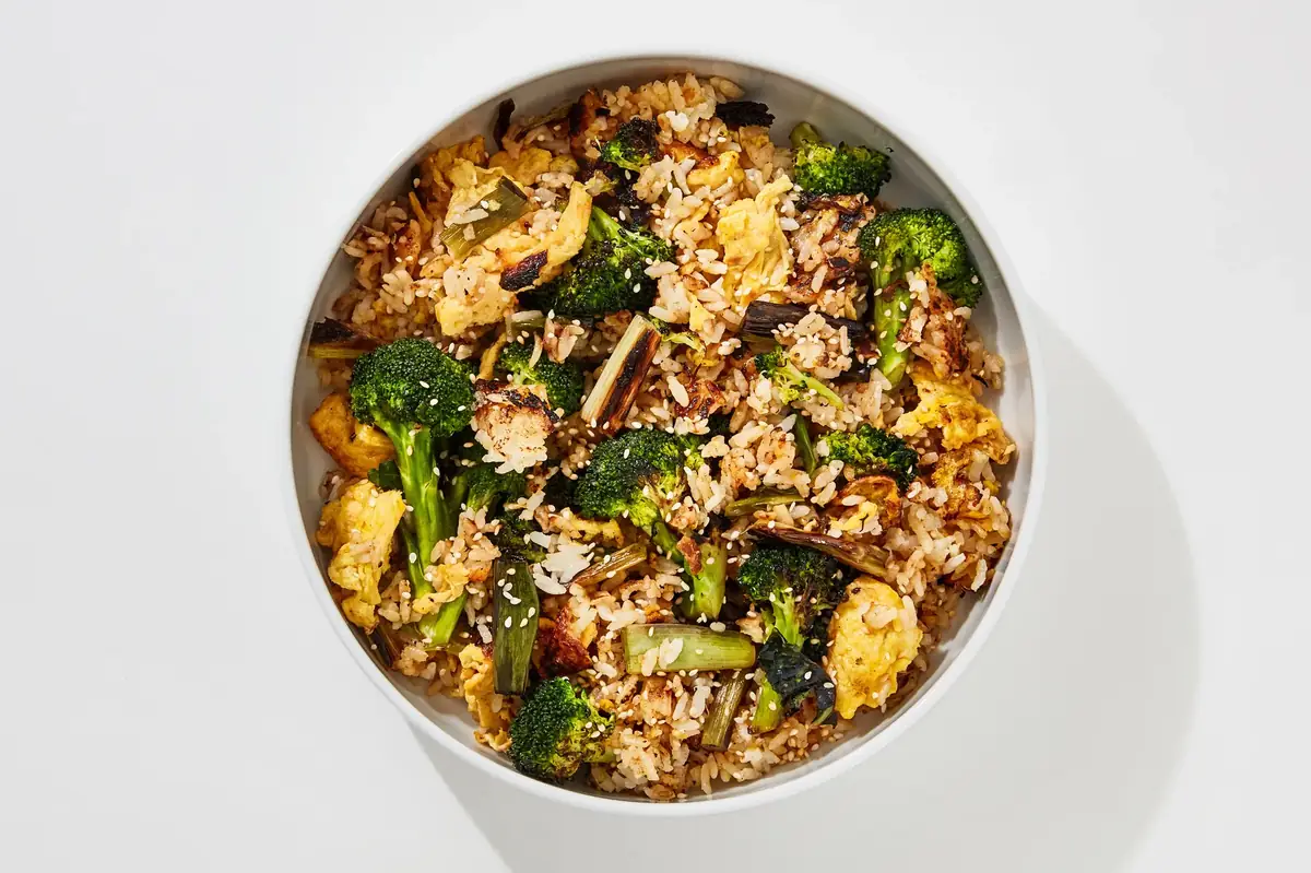 Broccoli and Egg Fried Rice