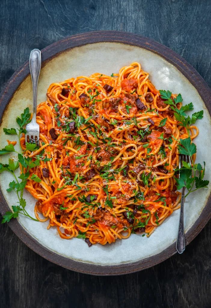 Bucatini All’Amatricianai