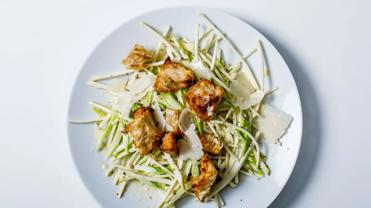 Celery Caesar Salad