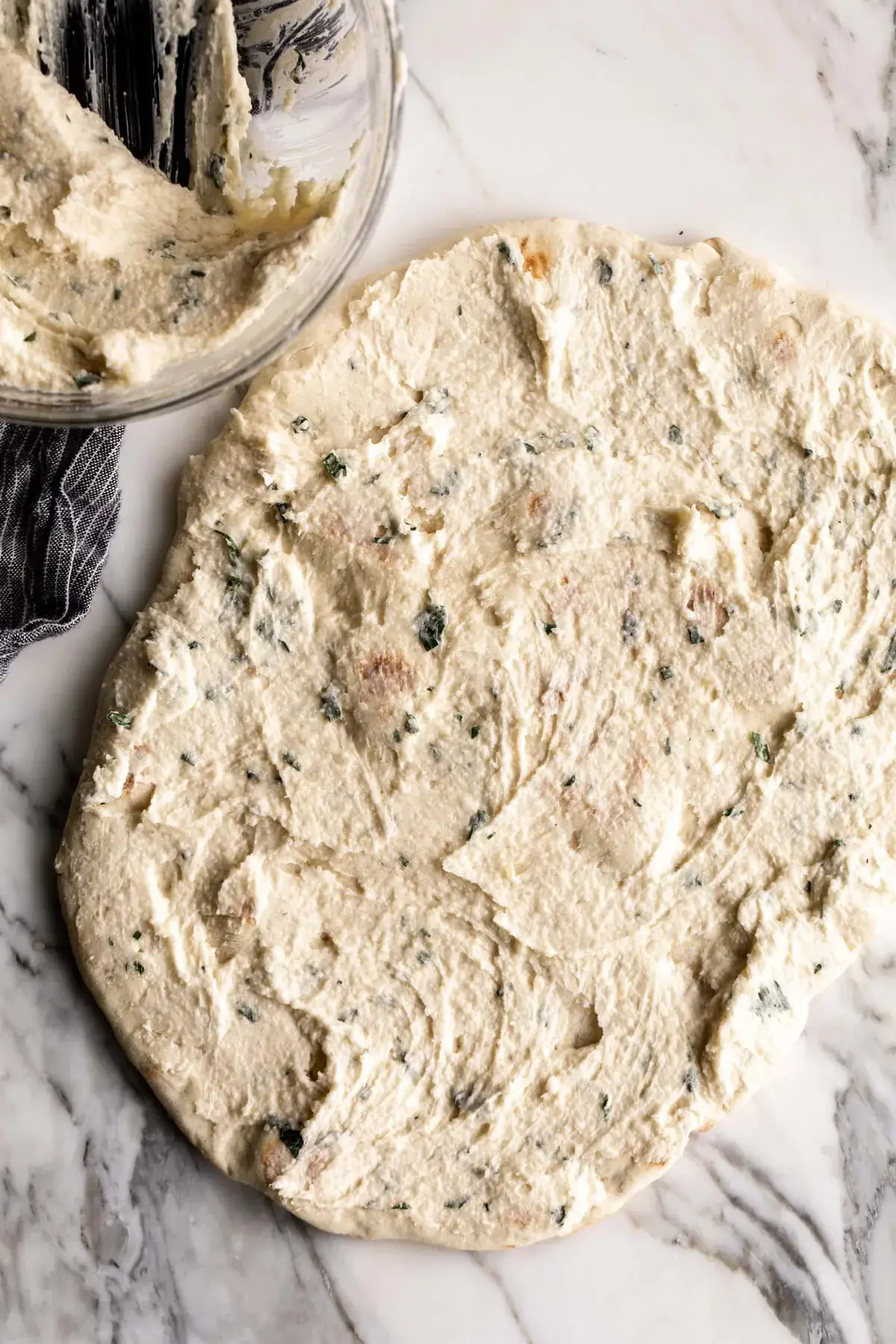 Cheesy Garlic Flatbread
