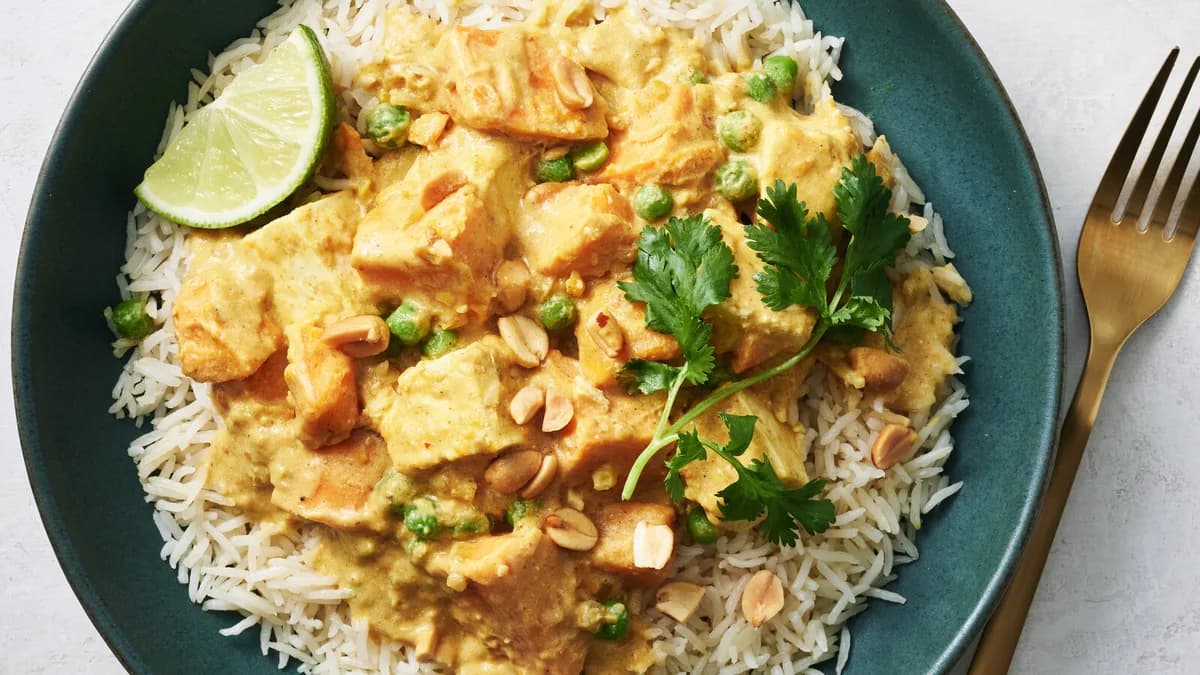 Chicken and Sweet Potato Peanut Butter Curry
