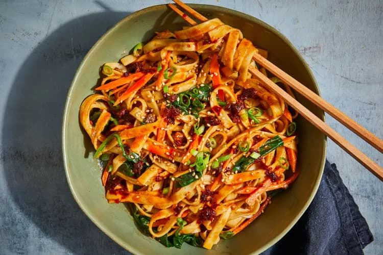 Chile Crisp Sesame Noodles Are the Easy Weeknight Dinner We Need