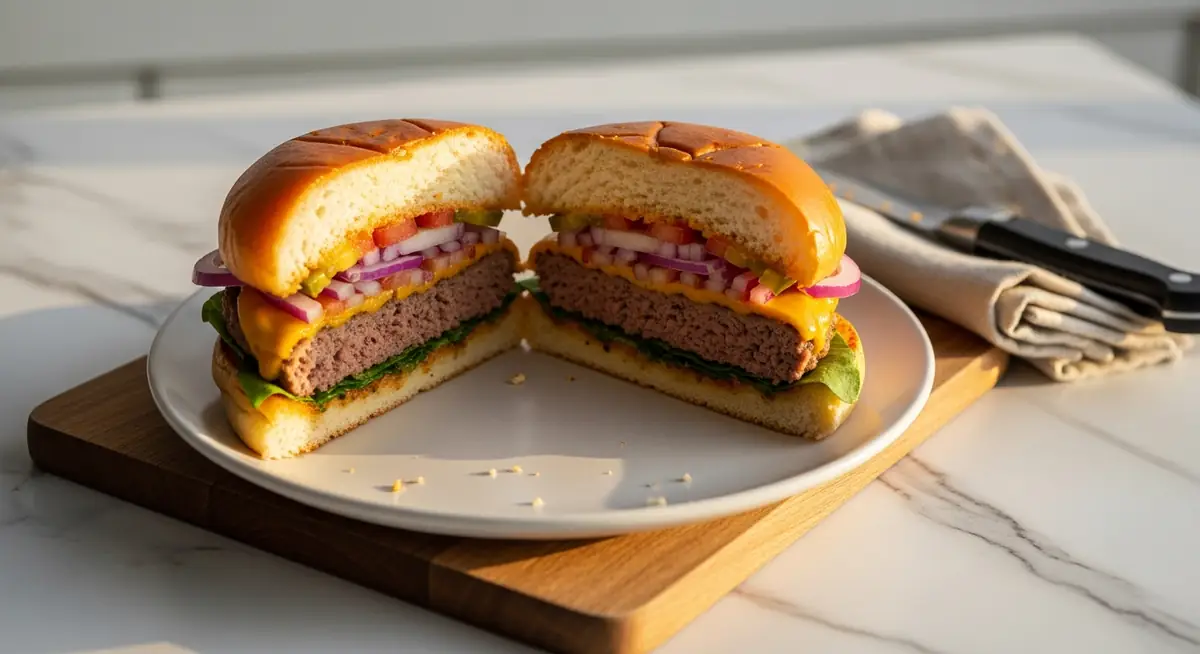 Classic Cheese Burger with Secret Sauce