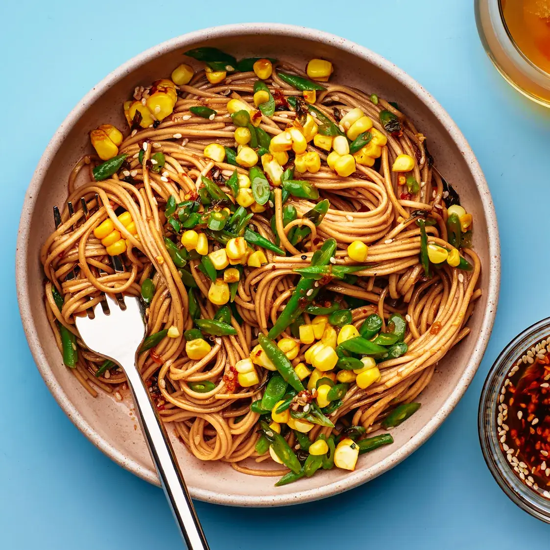 Cold Noodles with Sichuan Peppercorn Dressing