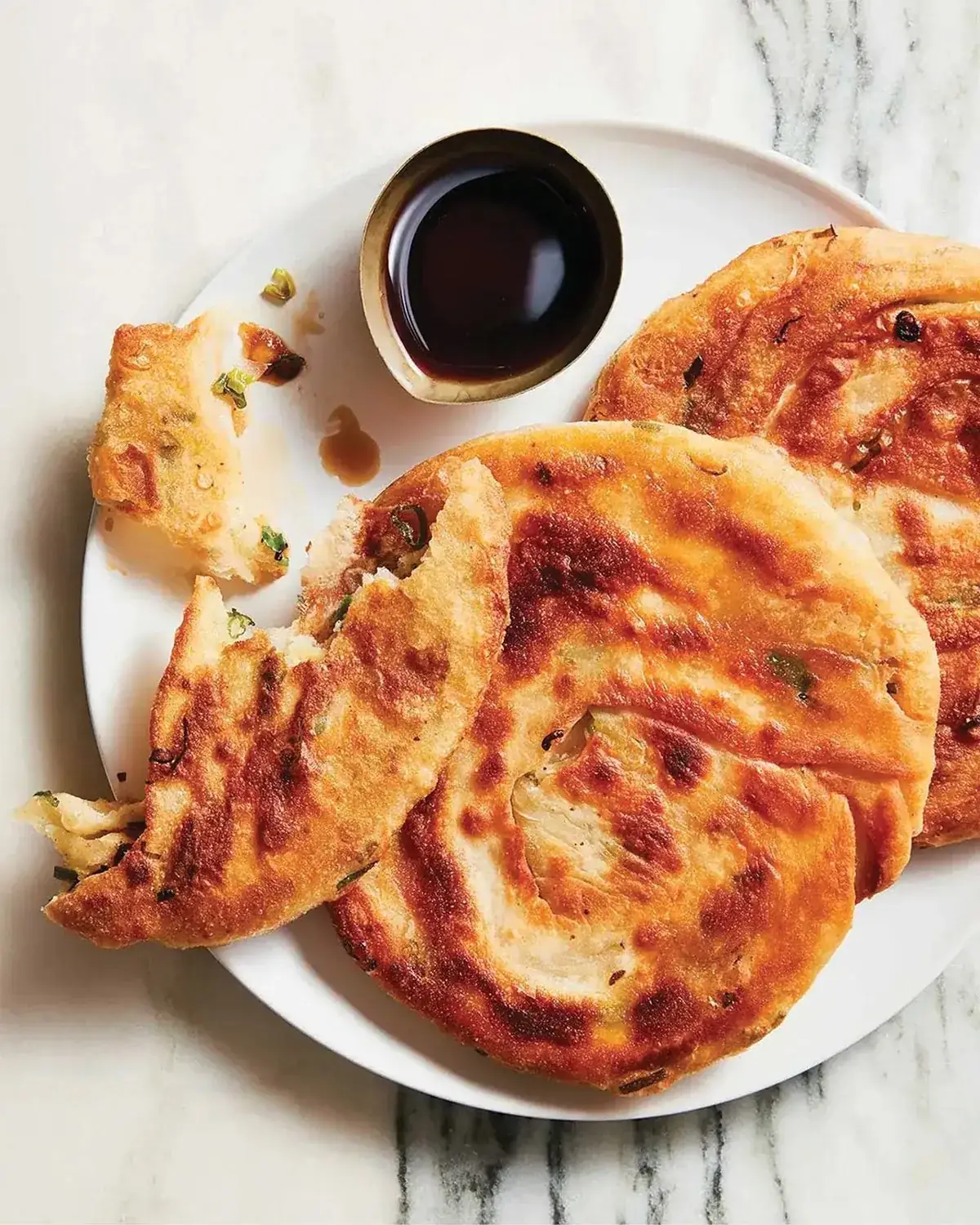 Cong You Bing (Scallion Pancakes)