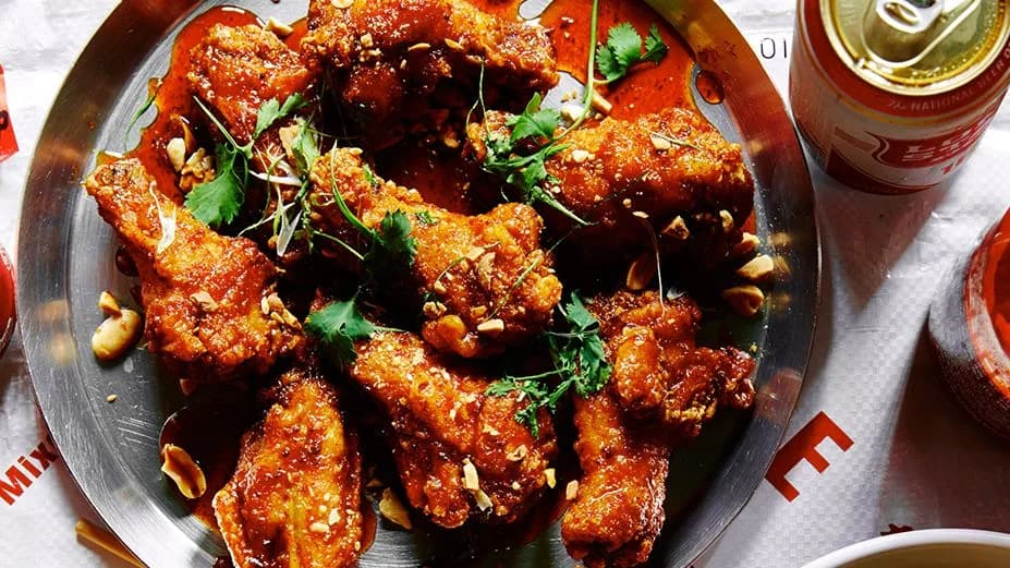 Crab Fat–Caramel Wings