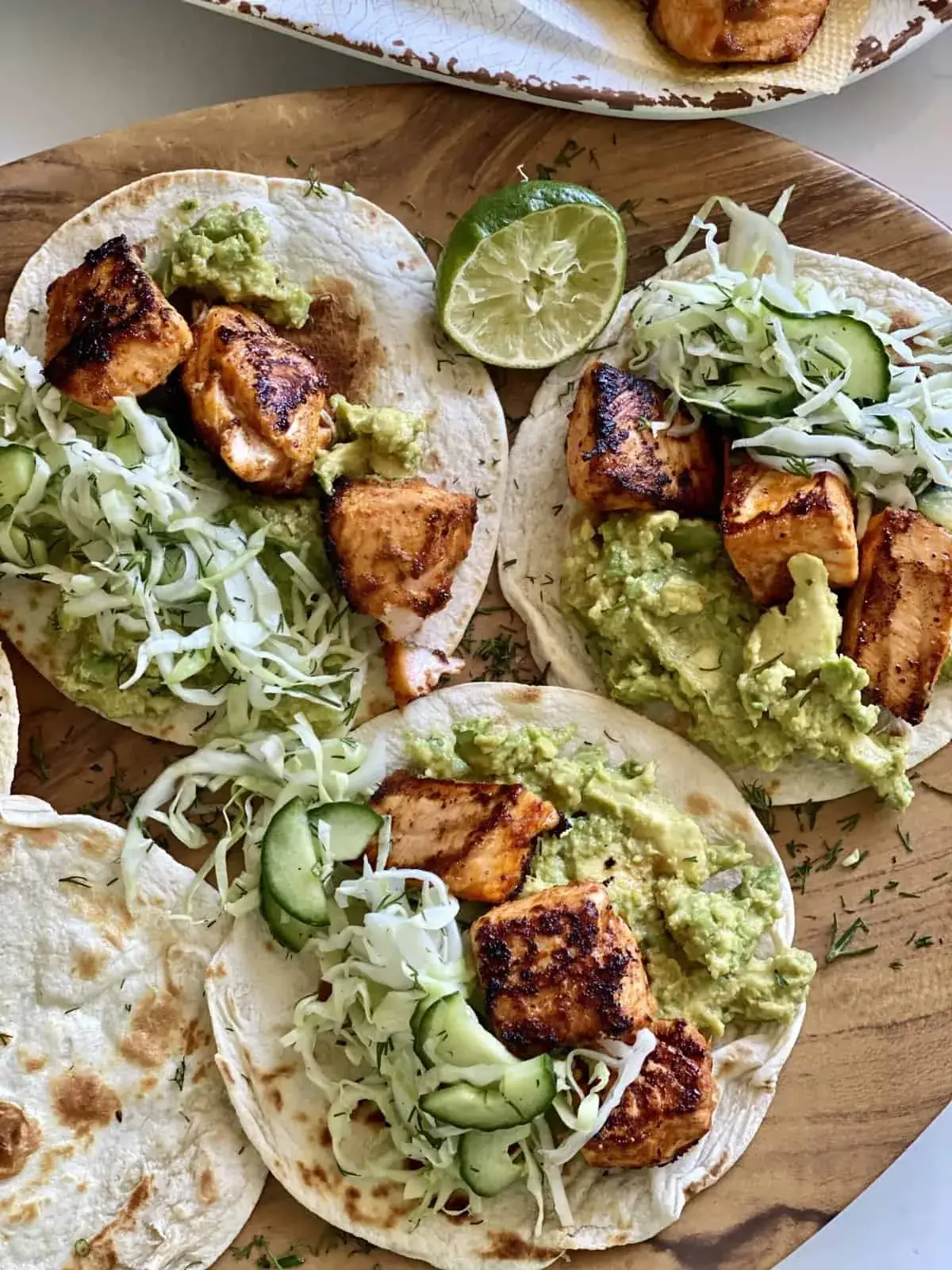 Crispy Salmon Tacos