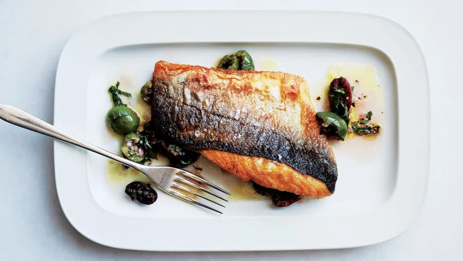Crispy-Skinned Fish