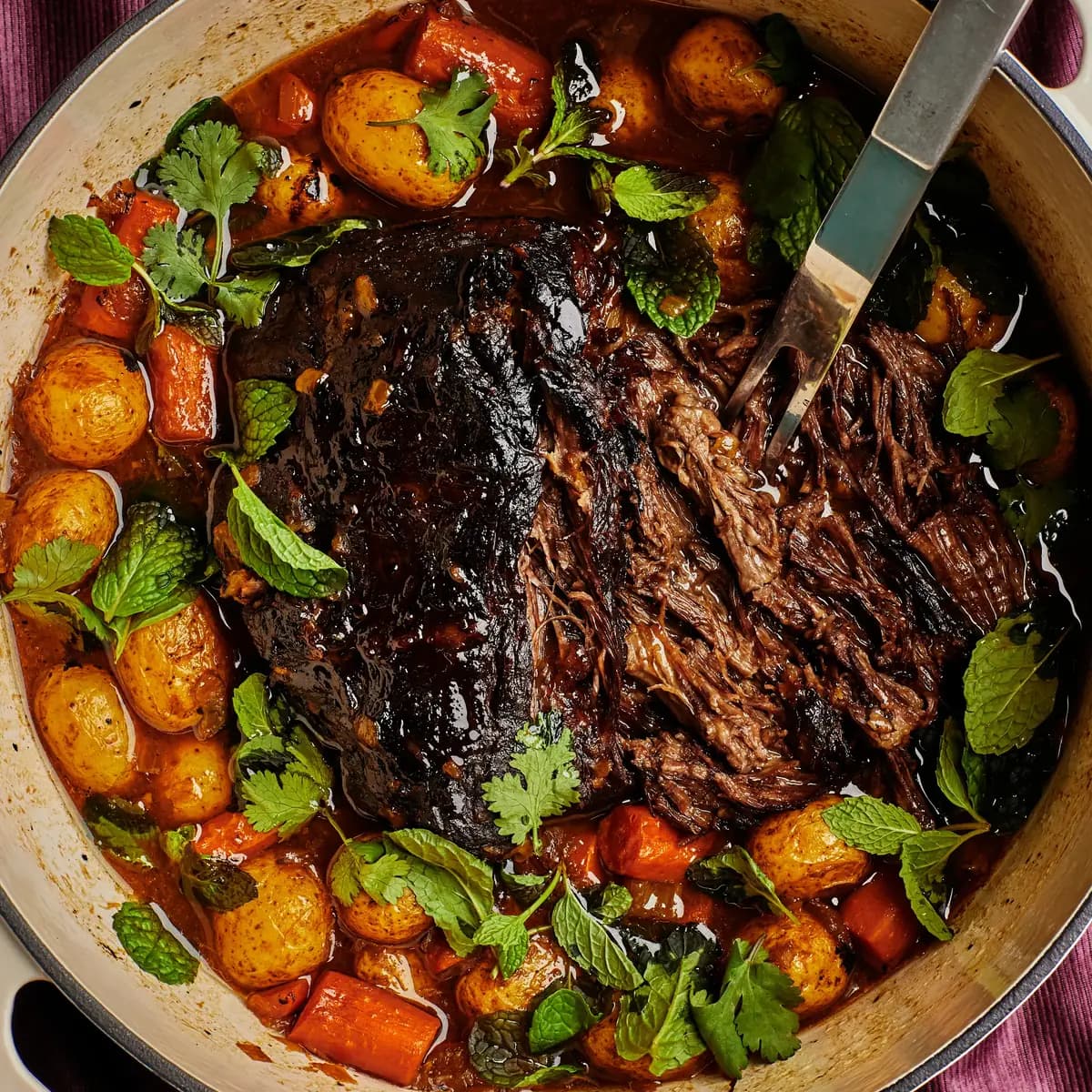 Dark and Stormy–Braised Pot Roast