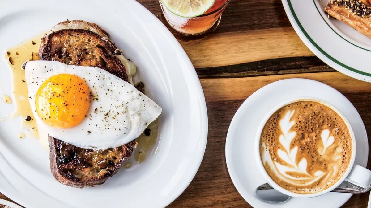 Fancy Grilled Cheese with a Fried Egg