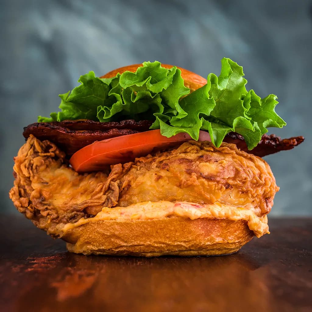 Fried Chicken and Pimento Cheese Make the Sandwich of Your Dreams