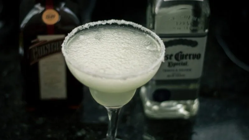 Frozen Rosa Margarita: Jose Cuervo & Voodoo Doughnuts