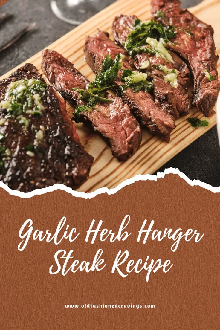 Garlicky Herb-Rubbed Hanger Steaks