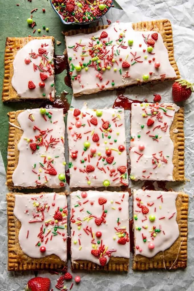 Giant Frosted Strawberry Pop-Tart