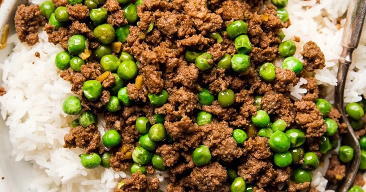 Gingery Ground Beef (Soboro Donburi)