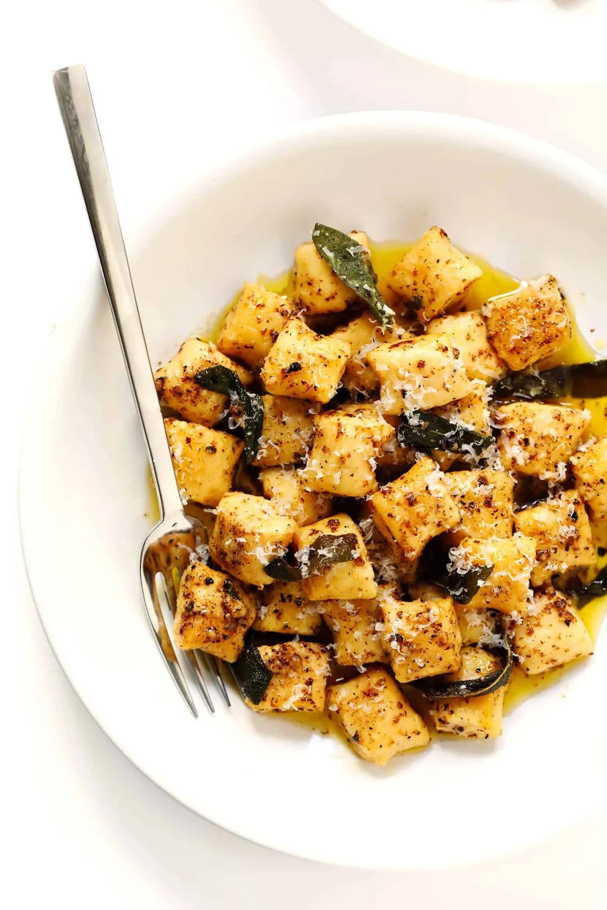 Gnocchi with Lemony Sage Brown Butter Sauce