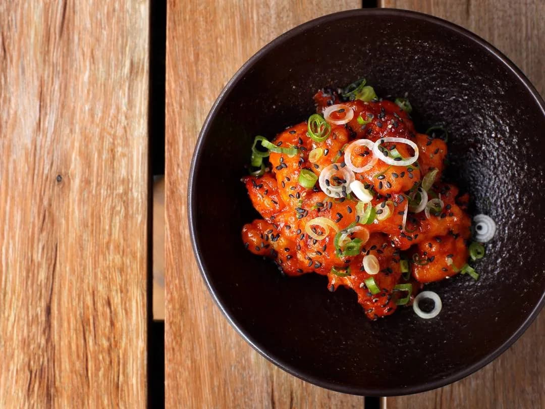 Gochujang Popcorn Chicken