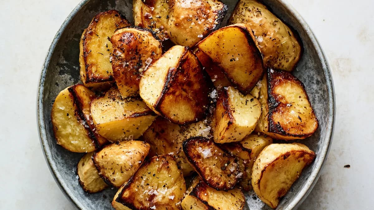 Greek Lemon Potatoes