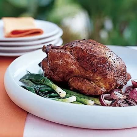 Grilled Szechwan Chicken with Hoisin Barbecue Sauce