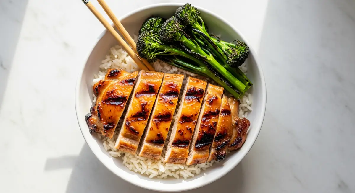 Grilled Teriyaki Chicken Thigh Bowls