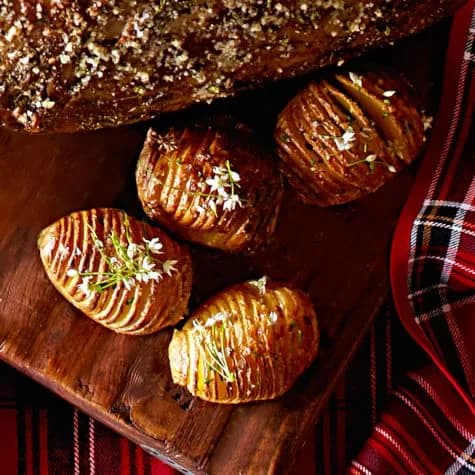 Hasselback Potatoes