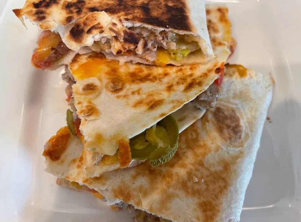 Healthy Ground Turkey Quesadillas