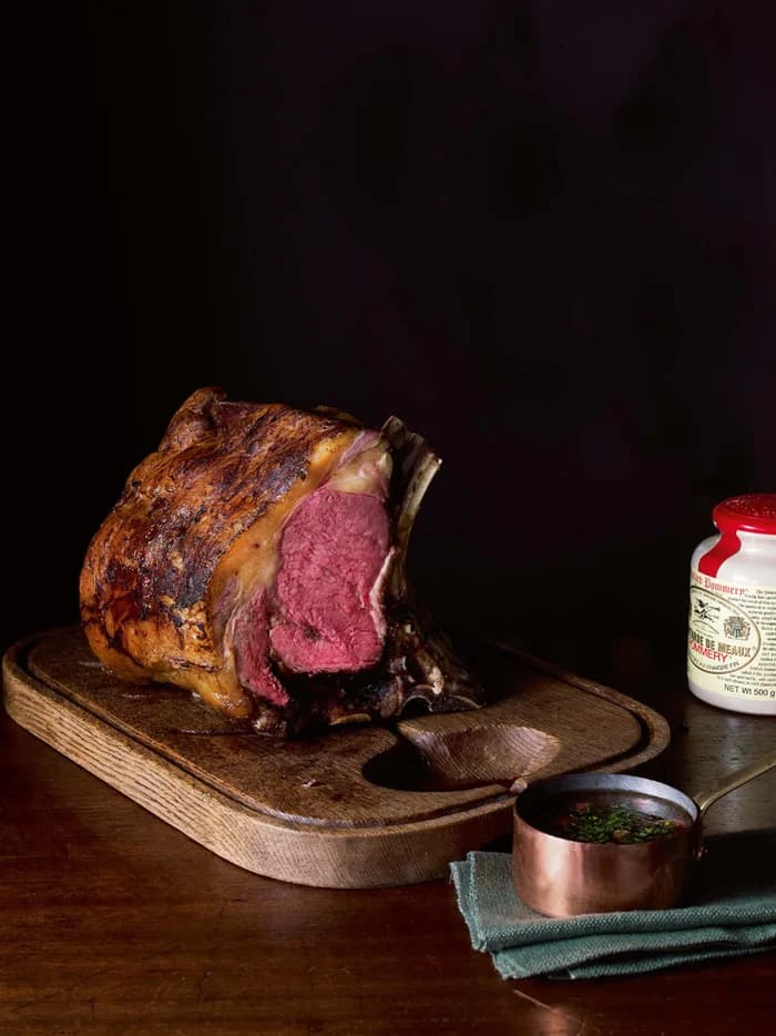 Heston Blumenthal's slow-roasted rib of beef