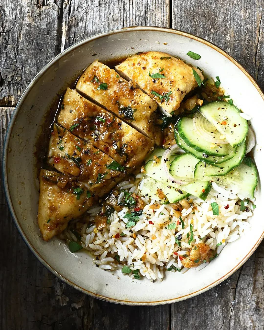 Honey Butter Garlic Chicken