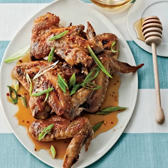 Honey-Chile Chicken Wings