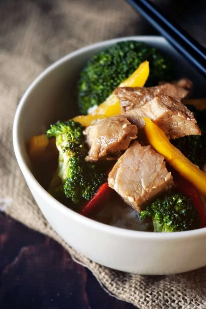 Honey Pork Stir Fry