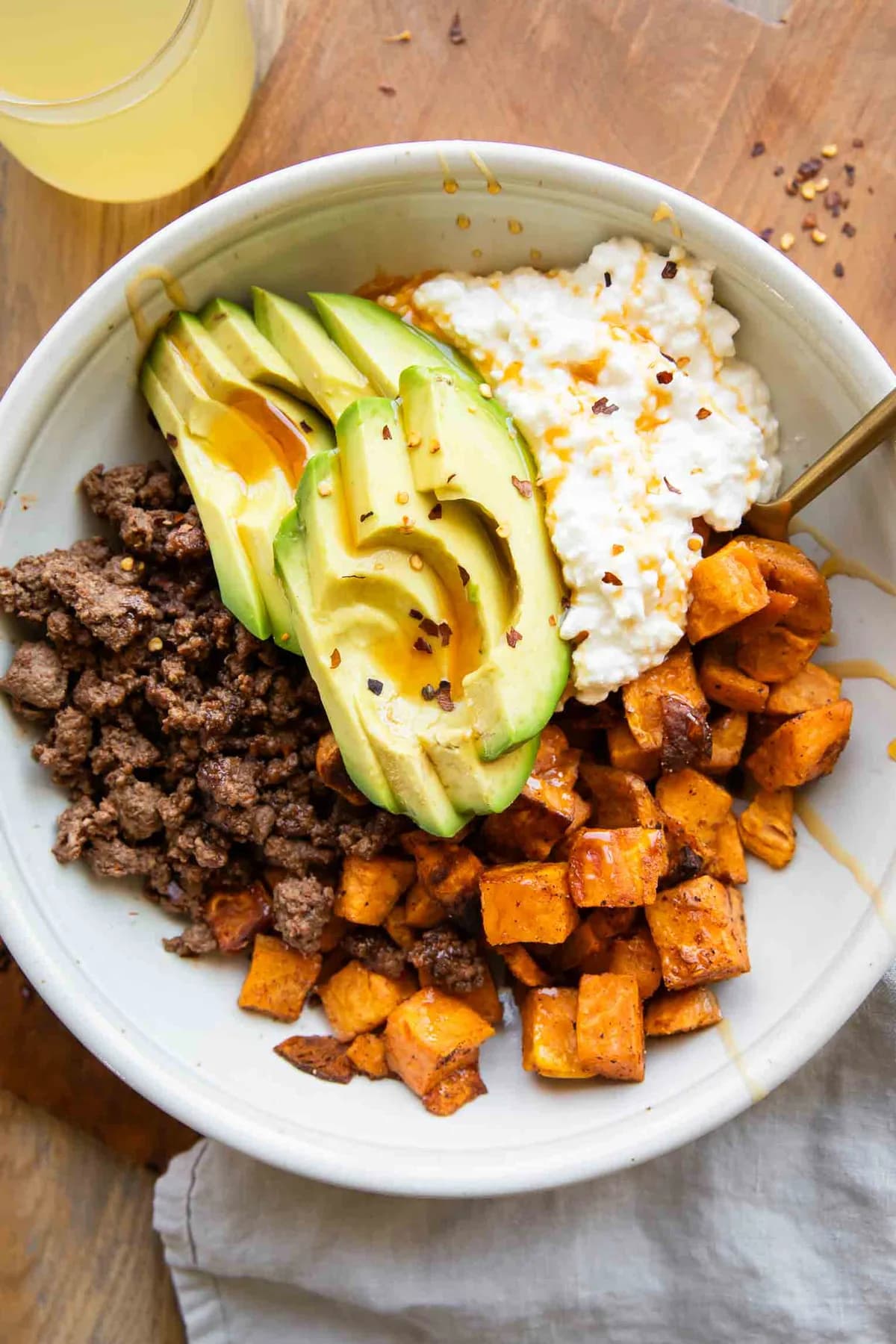 Hot Honey Beef Bowls