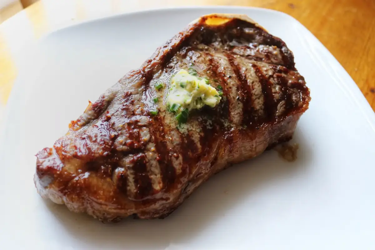 How To: Cook a Bone-in THICK Steak (Stove to Oven)