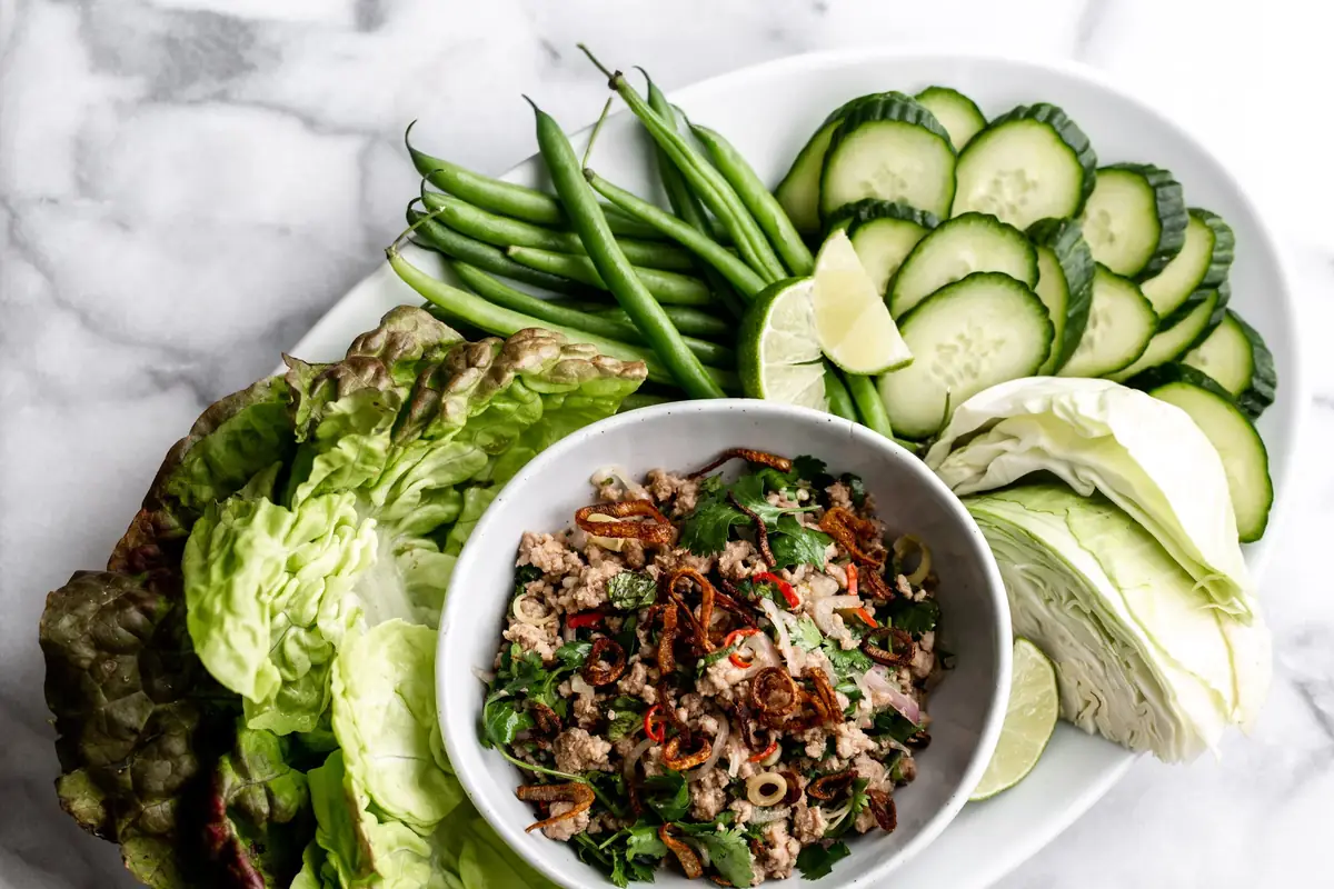 Issan-Style Pork Larb