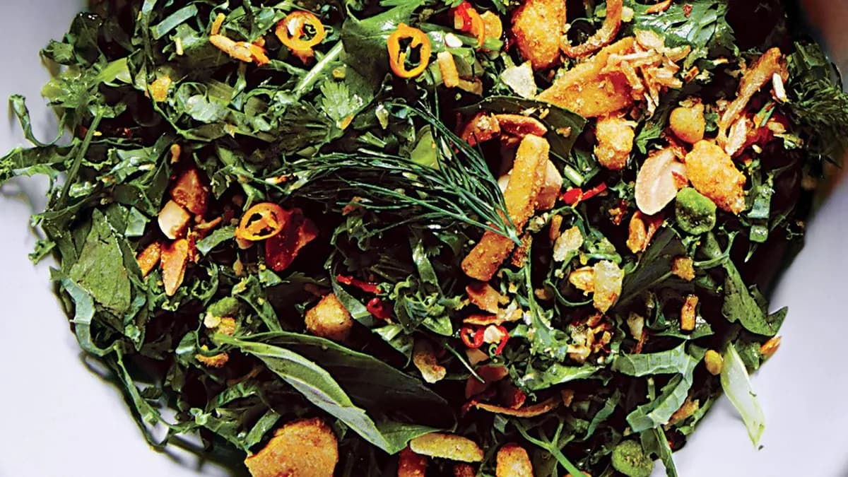 Kale and Celery Tiger Salad