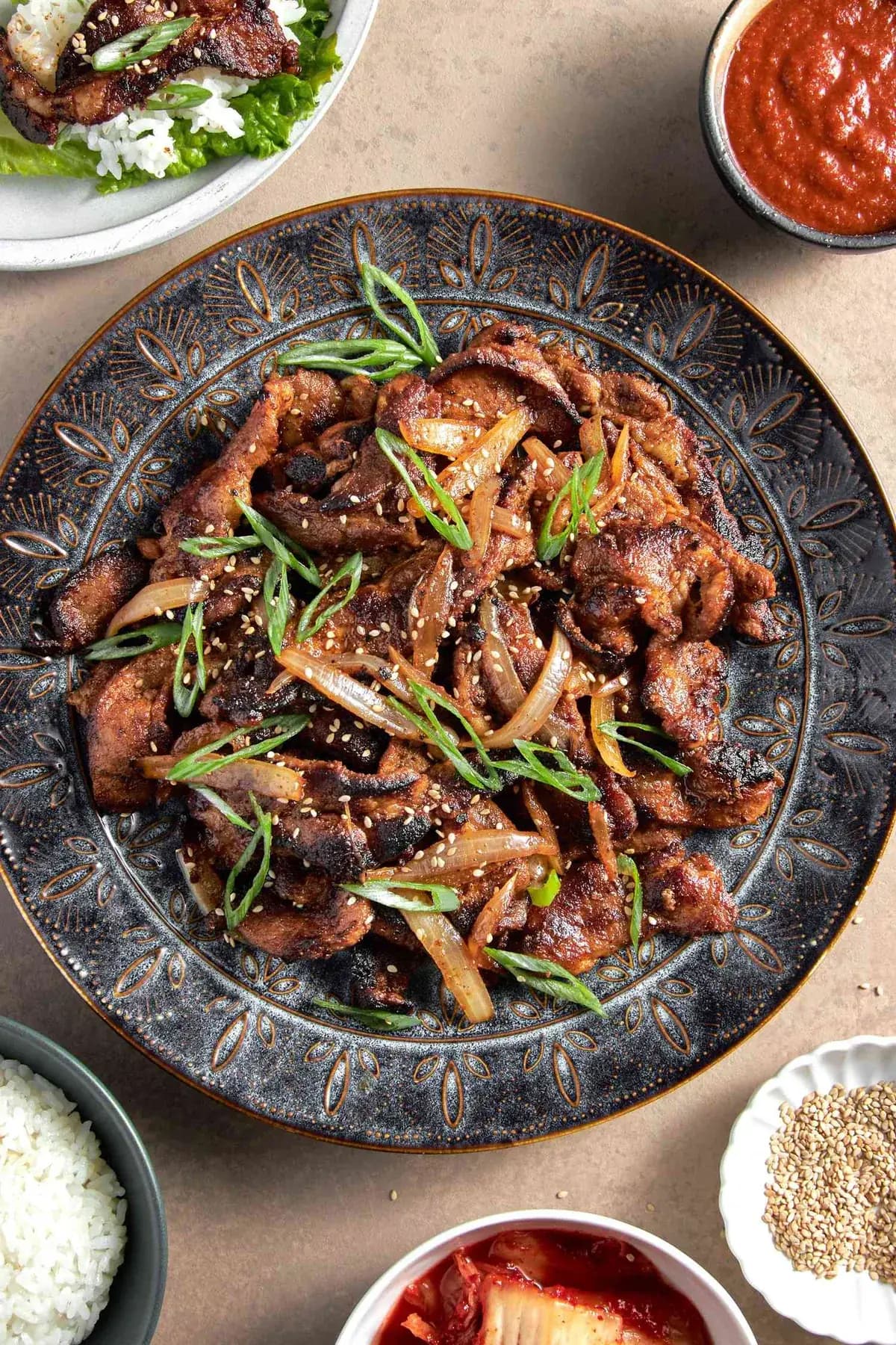 Korean Barbecued Pork Bulgogi
