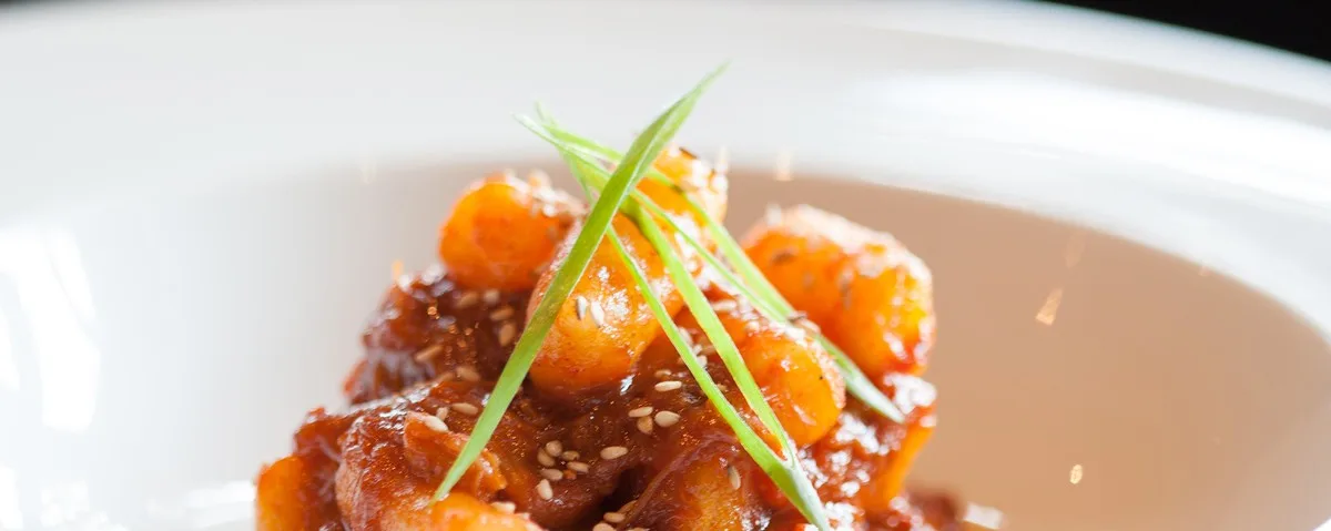 Korean Braised Goat and Dumplings