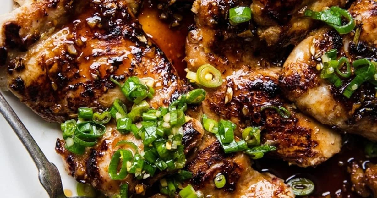 Lemongrass Chicken Thighs