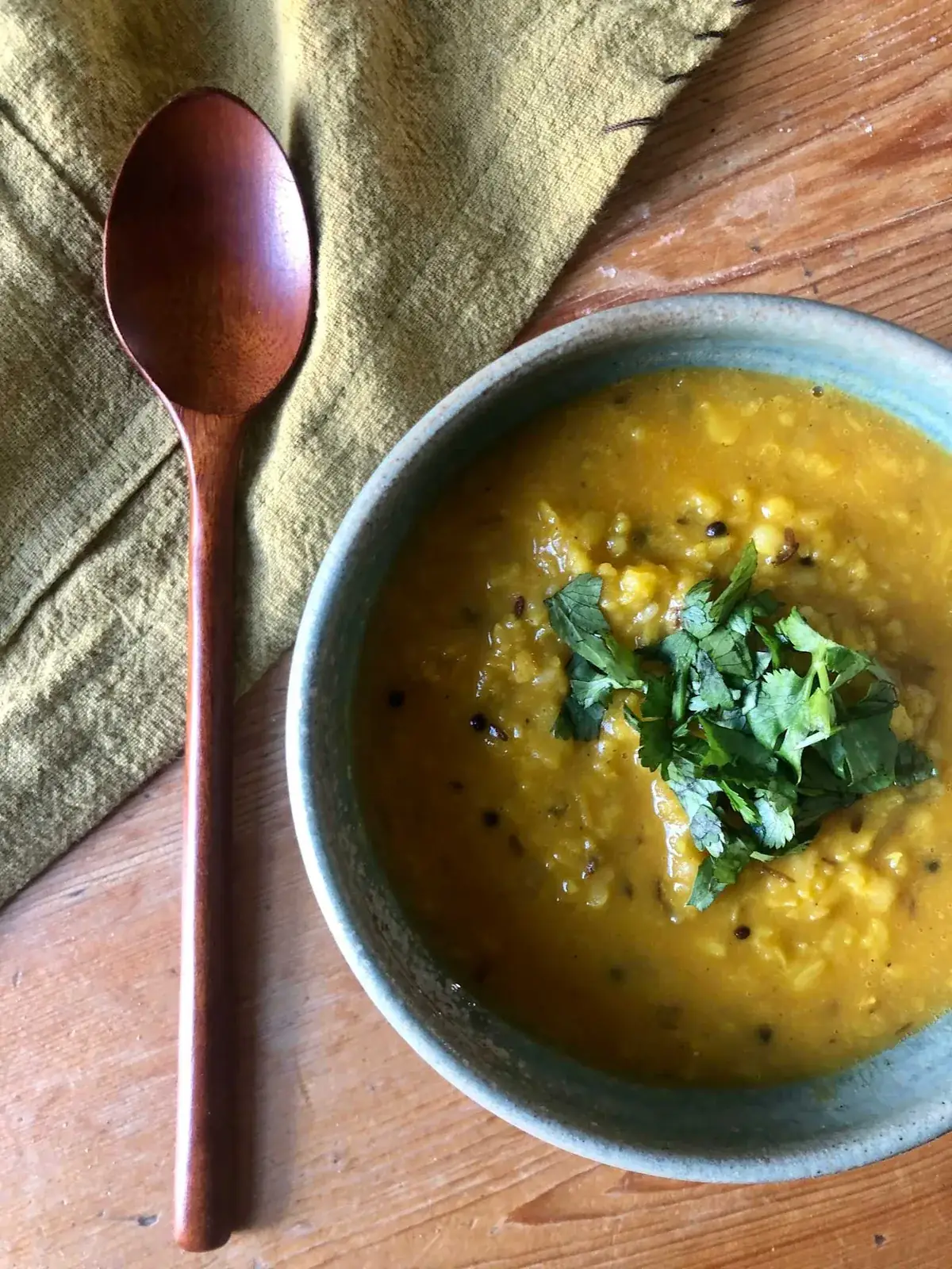 Lost in Panslation - Kumud's Yellow Dhal Soup