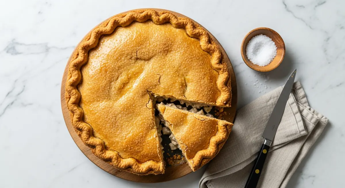 Lucky Peach Chicken Pot Pie