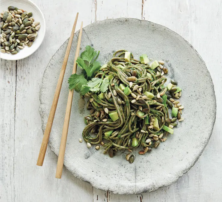 Make This Soba Noodle Salad with Asian Pesto