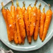 Maple Glazed Roasted Carrots