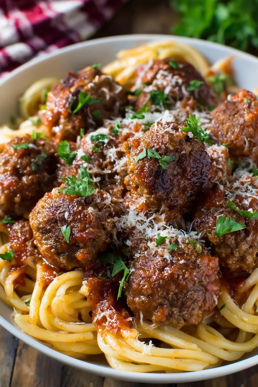 Meatballs with Beef and Sausage