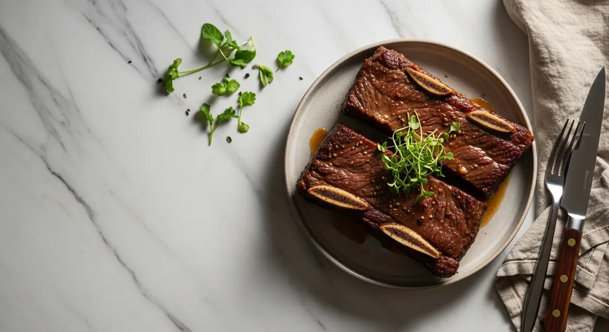 Momofuku-Style Sous Vide Short Ribs